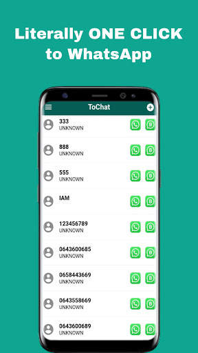 ToChat for WhatsApp screenshot 1