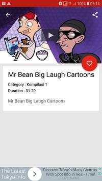 Video of Mr Bean Cartoon screenshot 3