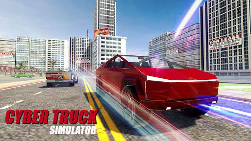 Cyber Truck Electric Car Drive Simulator 2020 screenshot 3
