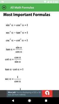All Math Formulas screenshot 7