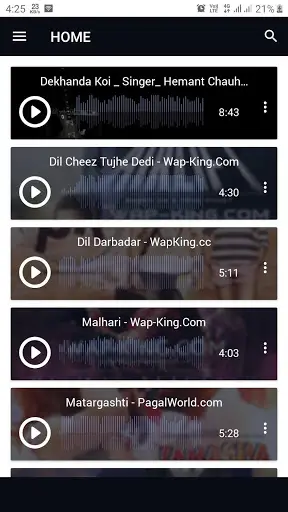 Ringtone Cutter & Song - MP3 cutter and merger app screenshot 1