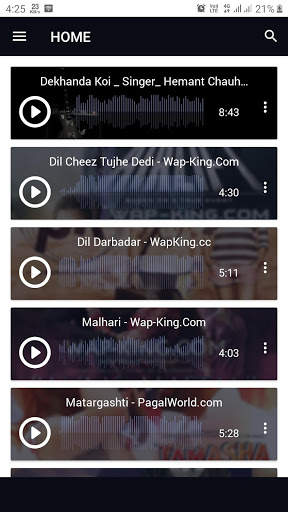 Ringtone Cutter & Song - MP3 cutter and merger app screenshot 1