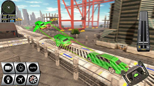 Futuristic Flying Car Racer screenshot 3