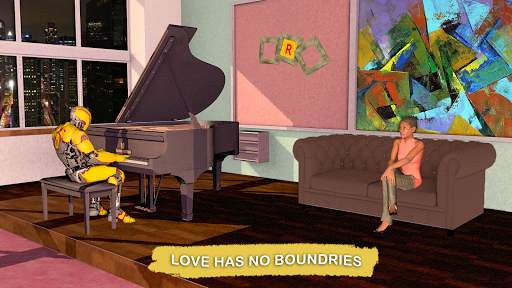 Flying Robot Hero vs Crime City Aliens:Rescue Game स्क्रीनशॉट 2