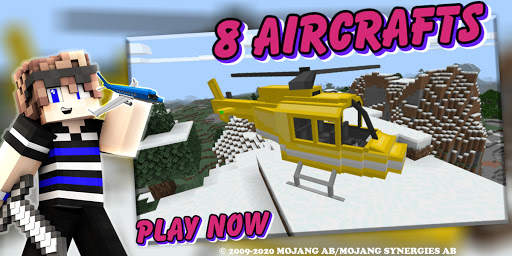 Plane Mod [Airplanes Helicopters] screenshot 4