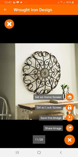 Wrought Iron Design Ideas screenshot 8