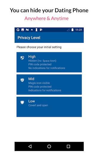 Dating Phone  Keep Your Personal Love Life Private screenshot 5