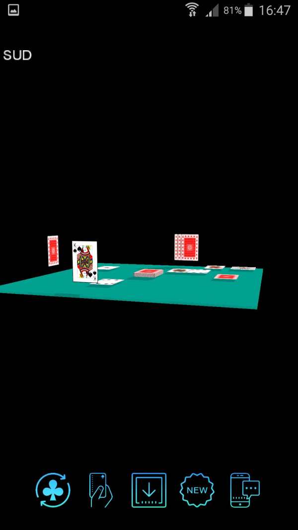 Playing cards 3D (free game without ads) screenshot 7