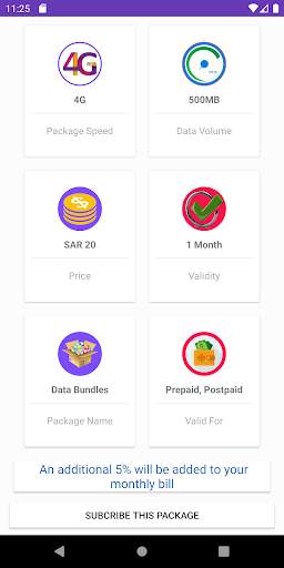 Internet Packages Of Saudi Arabia Mobile Networks screenshot 3