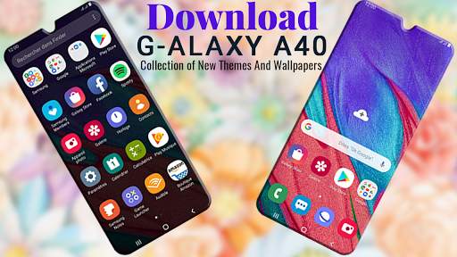 Galaxy A40 | Theme for Samsung A40 & launcher 3 تصوير الشاشة