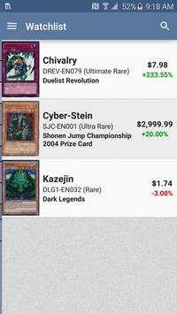 Card Prices: Yu-Gi-Oh! Edition screenshot 5