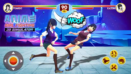 Anime Fighting 3d : Manga Simulator Clash Fighters screenshot 1