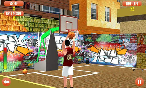 Flick Basketball shooting arcade game - Dunk game screenshot 2