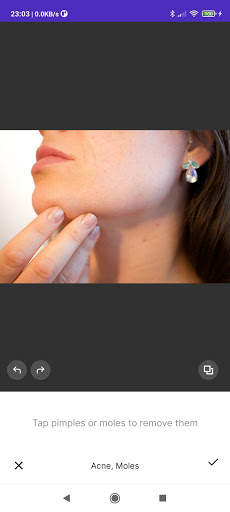 Face editing retouch Facefact screenshot 3