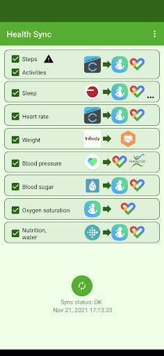 Health Sync स्क्रीनशॉट 1