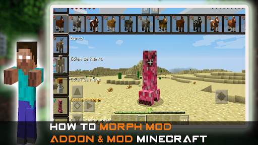 Morph Mod Addon for Minecraft screenshot 3