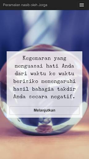 Peramalan nasib oleh Jorga screenshot 3