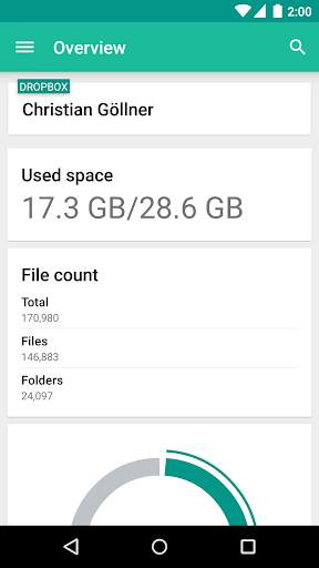Unclouded - Cloud Manager скриншот 1