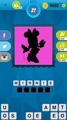 Shadow Quiz Game - Cartoons screenshot 4