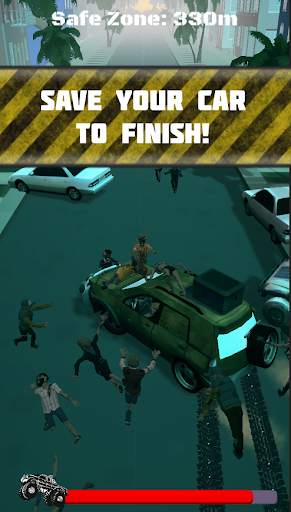 Death Race: Zombie Crush Offline screenshot 4