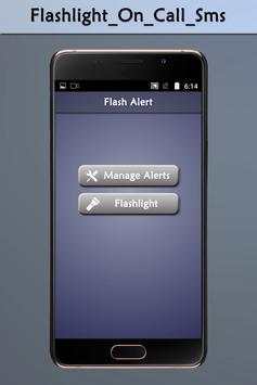 Flash Alert on Call and Sms screenshot 1