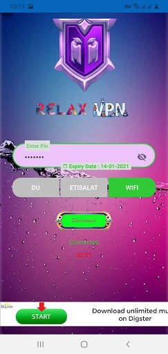 RELAX VPN screenshot 1