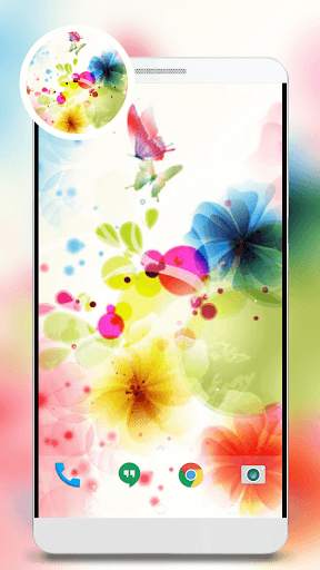 Colors in water - Holi Live wallpaper screenshot 2