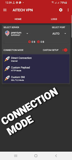 AITECH VPN - (SSH/Proxy/SSL) VPN screenshot 2