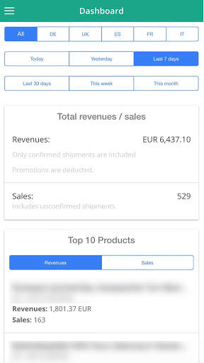 AMALYTIX: Amazon Analytics for Sellers and Vendors 2 تصوير الشاشة