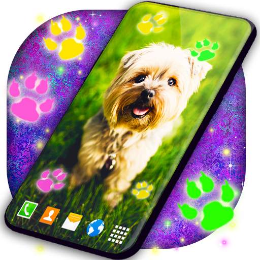 Cute Puppy Live Wallpaper 🐶 Dog Paws Wallpapers 6.7.11