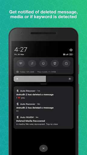 View deleted messages & photo recovery screenshot 2