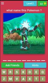 Guess The Pokémon and characters all gen Quiz 2018 screenshot 4