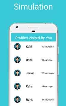 Who visited my WhatsApp profile visitors Prank screenshot 2