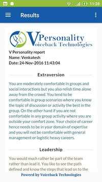 Personality Test Development скриншот 3