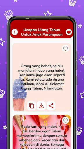 Kartu & Pesan Ulang Tahun screenshot 4