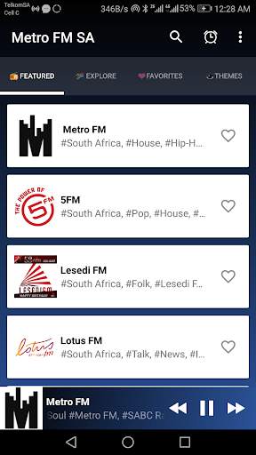 SABC Radio App: Radio, Breaking News, Podcasts etc screenshot 1