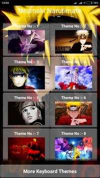 Uzumaki Narutimate Keyboard Emoji screenshot 3