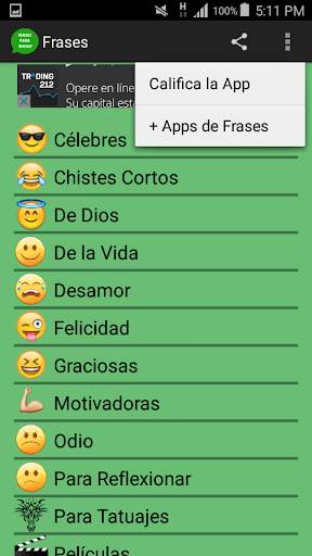 Frases para Whatsapp screenshot 5