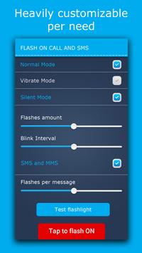 Flash on Call and SMS screenshot 2