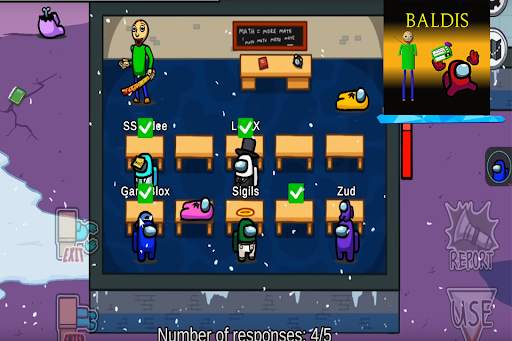 Among Us Baldi Mod screenshot 2