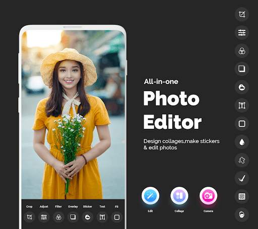 Photo Editor - Collage Maker , Neon Photo Editor screenshot 1