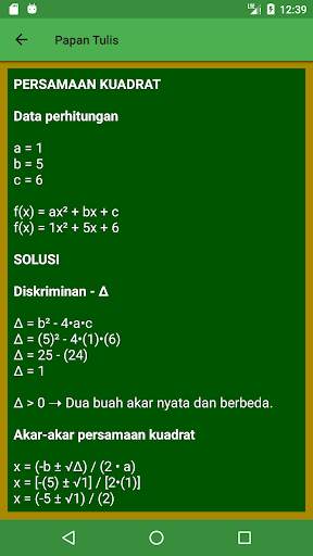 Rumus Matematika - Arithmium screenshot 3