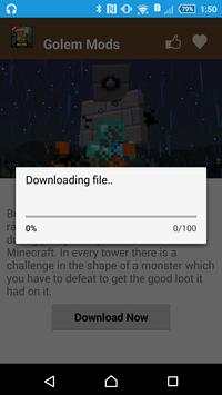 Golem Mod Untuk MCPE ' screenshot 6