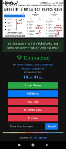 LPB Piso Wifi Portal screenshot 2