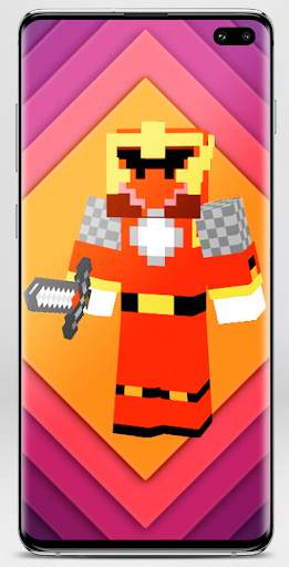 Skin Power Ranger Minecraft screenshot 4