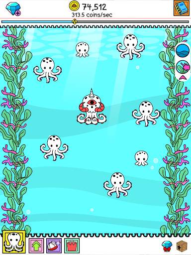 Octopus Evolution: Idle Game 10 تصوير الشاشة