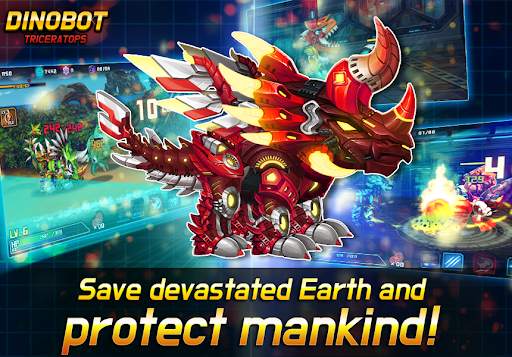 Dino Bot - Tricera screenshot 2