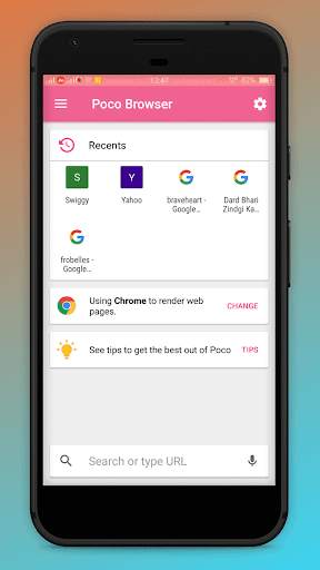 Poco Browser : Fast,Data Saving,Secure & Light screenshot 3
