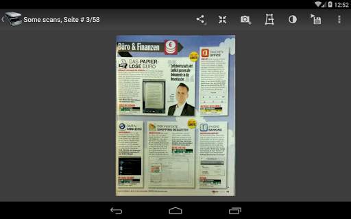 Jet Scanner Lite. Scan to PDF screenshot 13