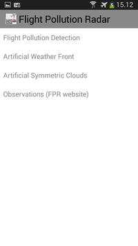 FLIGHT POLLUTION RADAR screenshot 3